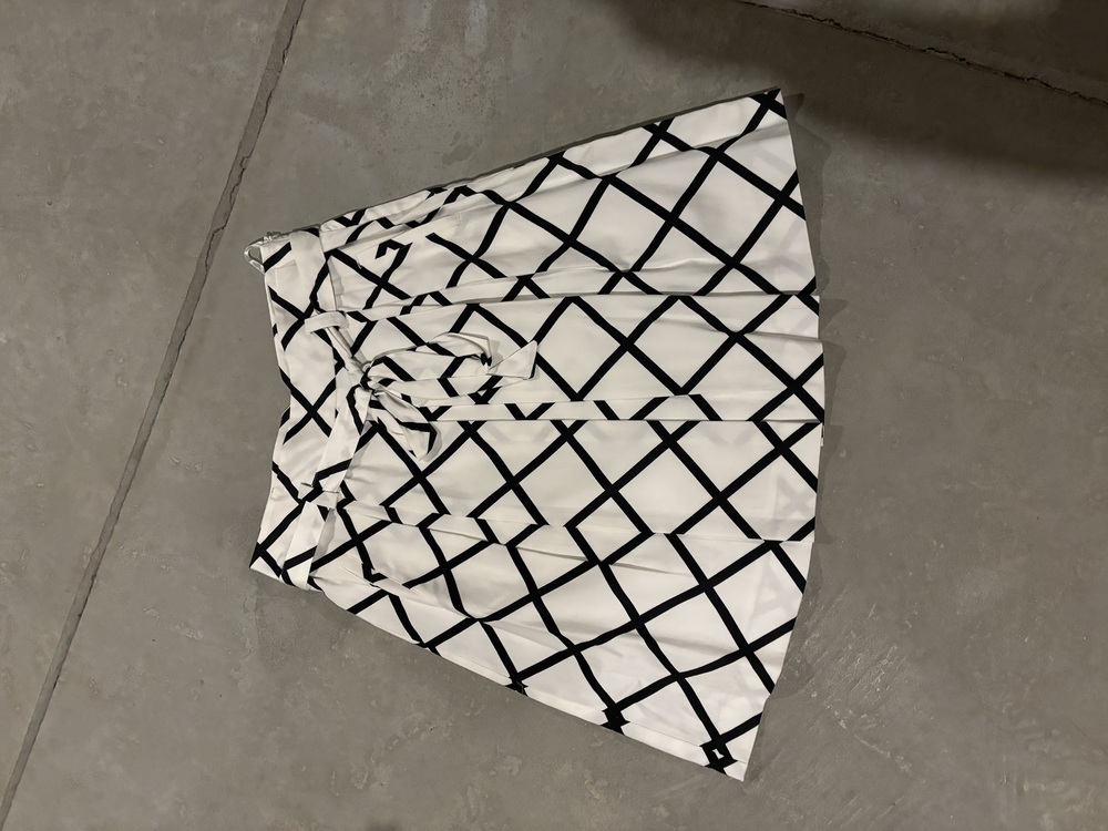 INC skirt with matching belt